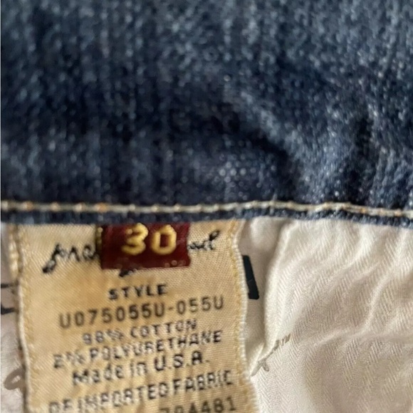 7 For All Mankind Bootcut Medium Wash Denim Jeans Size 30 - Picture 7 of 8